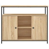 Thumbnail for Sideboard Sonoma-Eiche 100x35x80 cm Holzwerkstoff