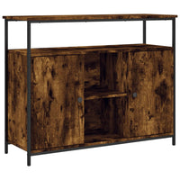 Thumbnail for Sideboard Räuchereiche 100x35x80 cm Holzwerkstoff