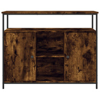 Thumbnail for Sideboard Räuchereiche 100x35x80 cm Holzwerkstoff