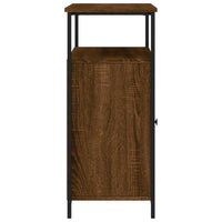 Thumbnail for Sideboard Braun Eichen-Optik 100x35x80 cm Holzwerkstoff