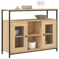 Thumbnail for Sideboard Sonoma-Eiche 100x35x80 cm Holzwerkstoff