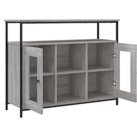 Thumbnail for Sideboard Grau Sonoma 100x35x80 cm Holzwerkstoff
