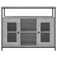 Thumbnail for Sideboard Grau Sonoma 100x35x80 cm Holzwerkstoff