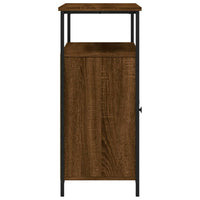 Thumbnail for Sideboard Braun Eichen-Optik 100x35x80 cm Holzwerkstoff