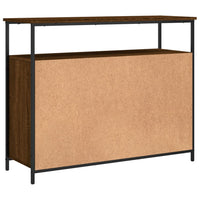 Thumbnail for Sideboard Braun Eichen-Optik 100x35x80 cm Holzwerkstoff