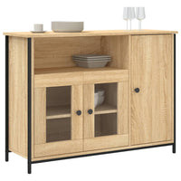 Thumbnail for Sideboard Sonoma-Eiche 100x35x75 cm Holzwerkstoff
