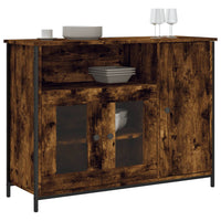 Thumbnail for Sideboard Räuchereiche 100x35x75 cm Holzwerkstoff