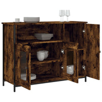 Thumbnail for Sideboard Räuchereiche 100x35x75 cm Holzwerkstoff