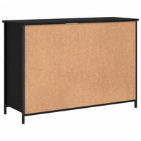 Thumbnail for Sideboard Schwarz 100x35x70 cm Holzwerkstoff