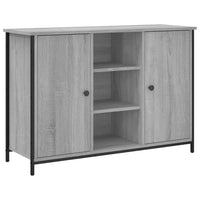 Thumbnail for Sideboard Grau Sonoma 100x35x70 cm Holzwerkstoff