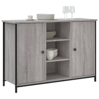 Thumbnail for Sideboard Grau Sonoma 100x35x70 cm Holzwerkstoff
