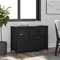 Thumbnail for Sideboard Schwarz 100x35x70 cm Holzwerkstoff