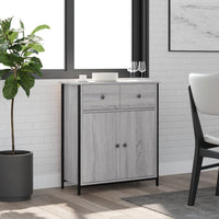 Thumbnail for Sideboard Grau Sonoma 70x30x80 cm Holzwerkstoff