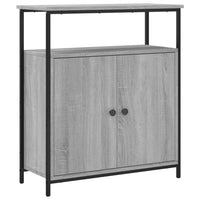 Thumbnail for Sideboard Grau Sonoma 70x30x80 cm Holzwerkstoff