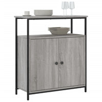 Thumbnail for Sideboard Grau Sonoma 70x30x80 cm Holzwerkstoff