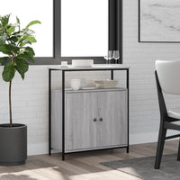 Thumbnail for Sideboard Grau Sonoma 70x30x80 cm Holzwerkstoff