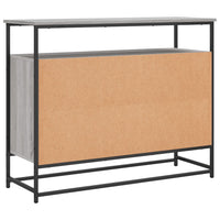 Thumbnail for Sideboard Grau Sonoma 100x35x80 cm Holzwerkstoff