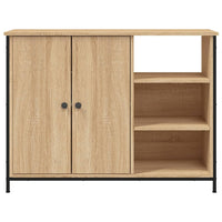 Thumbnail for Sideboard Sonoma-Eiche 100x33x75 cm Holzwerkstoff