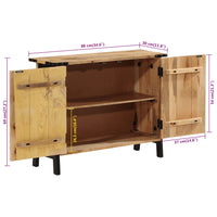 Thumbnail for Sideboard 83x30x69 cm Massivholz Mango