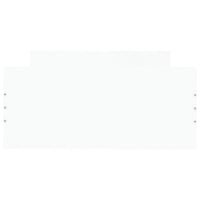 Thumbnail for Bettgestell Weiß 90x200 cm Holzwerkstoff