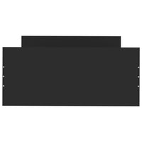 Thumbnail for Bettgestell Schwarz 90x200 cm Holzwerkstoff