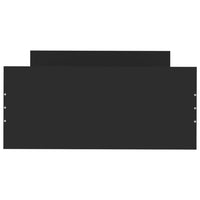 Thumbnail for Bettgestell Schwarz 90x190 cm Holzwerkstoff