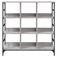 Thumbnail for Sideboard Grau Sonoma 102x32x103,5 cm Holzwerkstoff