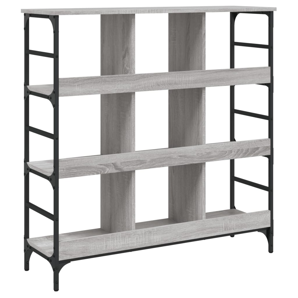 Sideboard Grau Sonoma 102x32x103,5 cm Holzwerkstoff