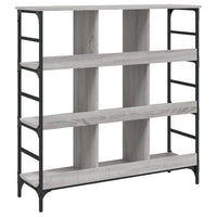 Thumbnail for Sideboard Grau Sonoma 102x32x103,5 cm Holzwerkstoff
