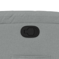 Thumbnail for Relaxsessel Hellgrau Stoff