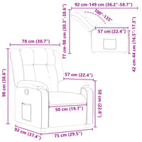 Thumbnail for Relaxsessel Schwarz Kunstleder