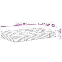 Thumbnail for Matratze Taschenfederkern Medium Plus 120x200 cm