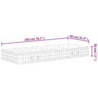 Thumbnail for Matratze Taschenfederkern Medium Plus 90x200 cm