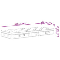Thumbnail for Matratze Taschenfederkern Medium Plus 70x200 cm