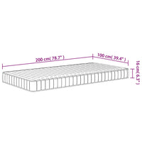 Thumbnail for Matratze Schaumstoff Mittelweich 100x200 cm
