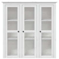 Thumbnail for Highboard BODO Weiß 115,5x43x200,5 cm Massivholz Kiefer