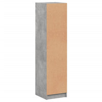 Thumbnail for Highboard mit Glastüren Betongrau 35x37x142 cm