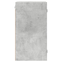 Thumbnail for Wandschrank mit Glastüren Betongrau 35x37x68,5 cm