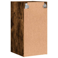Thumbnail for Wandschrank mit Glastüren Räuchereiche 35x37x68,5 cm