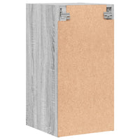 Thumbnail for Wandschrank mit Glastüren Grau Sonoma 35x37x68,5 cm