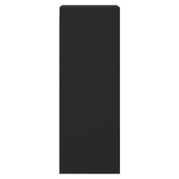 Thumbnail for Wandschrank mit Glastüren Schwarz 35x37x100 cm