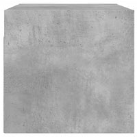 Thumbnail for Wandschrank mit Glastüren Betongrau 68,5x37x35 cm