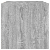 Thumbnail for Wandschrank mit Glastüren Grau Sonoma 68,5x37x35 cm