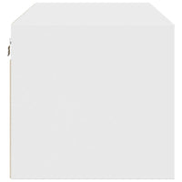 Thumbnail for Wandschrank mit Glastüren Weiß 102x37x35 cm
