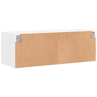 Thumbnail for Wandschrank mit Glastüren Weiß 102x37x35 cm