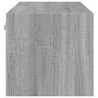 Thumbnail for Wandschrank mit Glastüren Grau Sonoma 102x37x35 cm