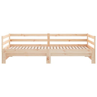 Thumbnail for Tagesbett Ausziehbar 90x190 cm Massivholz Kiefer