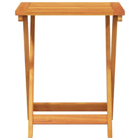 Thumbnail for Gartentisch Klappbar 50x36x60 cm Massivholz Akazie