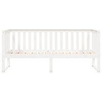 Thumbnail for Tagesbett ohne Matratze Weiß 90x200 cm Massivholz Kiefer