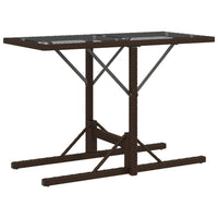 Thumbnail for 3-tlg. Bistro-Set mit Kissen Braun Poly Rattan